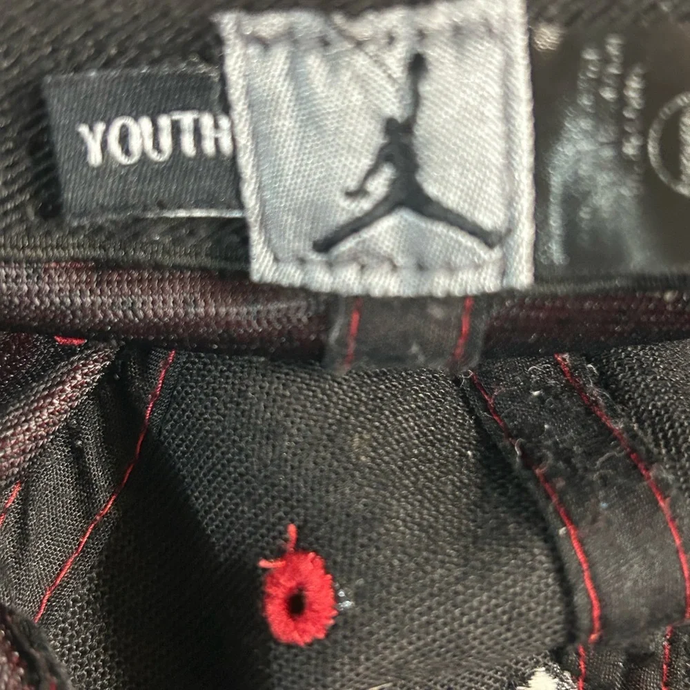 Jordan Red and Black Mesh Cap